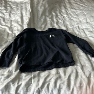 Under Armour Women's Classic Black Crew Neck Sweater